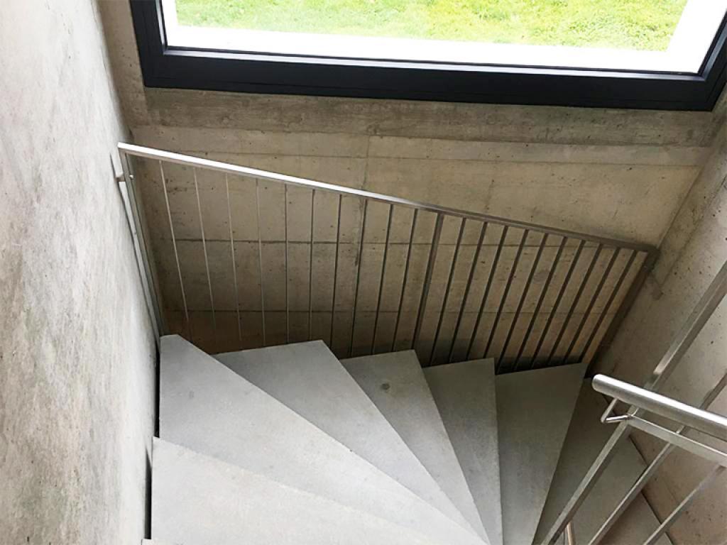 balustrade escalier acier
